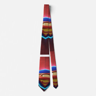 Superman Logo Tie – Bold Hero Style for Office, Gi Stropdas