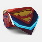 Superman Logo Tie – Bold Hero Style for Office, Gi Stropdas (Opgerold)