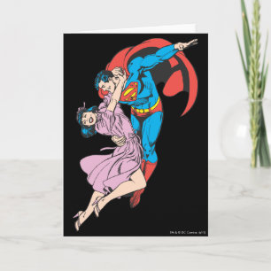 Superman & Lois in Pink Kaart