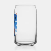 Superman Look Up Pose Blikvorm Glas (Links)