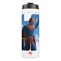 Superman Look Up Pose