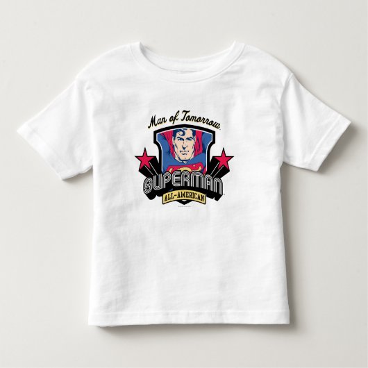 Superman - Man van morgen Kinder Shirts (Voorkant)