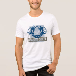 Superman-Man van staal Tri-Blend Shirt