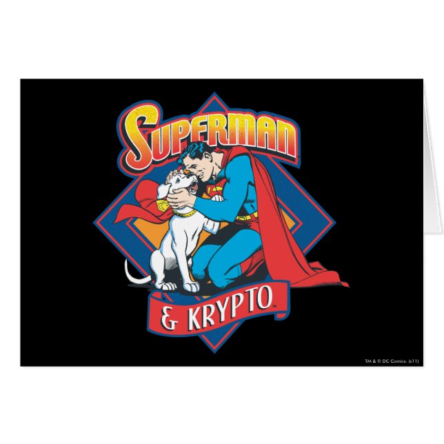 Superman met Krypto (Voorkant Horizontaal)