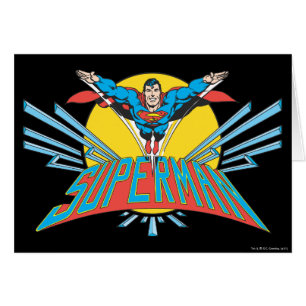 Superman met letters