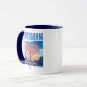 Superman Metropolis Skyline Mok (Voorkant links)