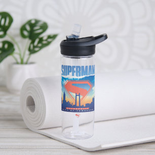Superman Metropolis Skyline Waterfles
