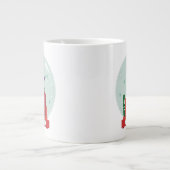 Superman Metropolis Snow Wereldbol Graphic Extra Grote Beker (Voorkant)