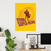 Superman Original Super Hero Poster (Thuiskantoor)