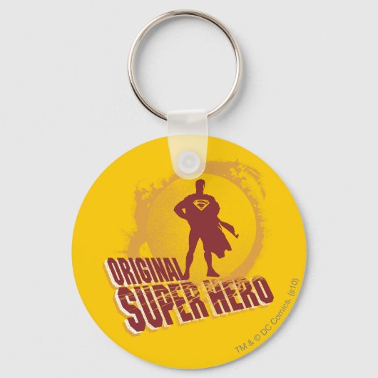 Superman Original Super Hero Sleutelhanger (Voorkant)