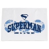 Superman over de hele wereld groot cadeauzakje (Voorkant)