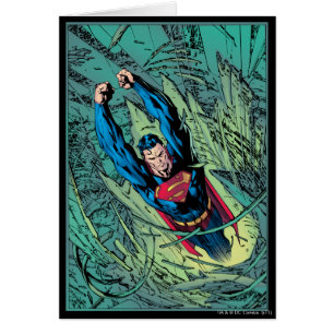Superman passe à travers