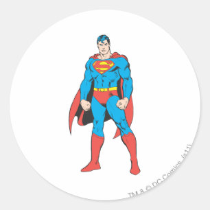 Superman Permanent Ronde Sticker