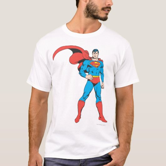 Superman Posing 2 T-shirt (Voorkant)
