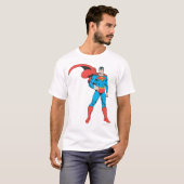 Superman Posing 2 T-shirt (Voorkant volledig)