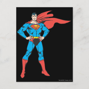 Superman Posing Briefkaart