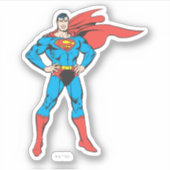 Superman Posing Sticker (Voorkant)