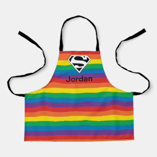 Superman Rainbow-Logo Schort