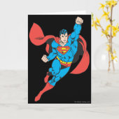 Superman, rechts, eerste keer opgetild kaart (Gele Bloem)