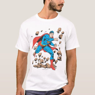 Superman rent in Rubble T-shirt