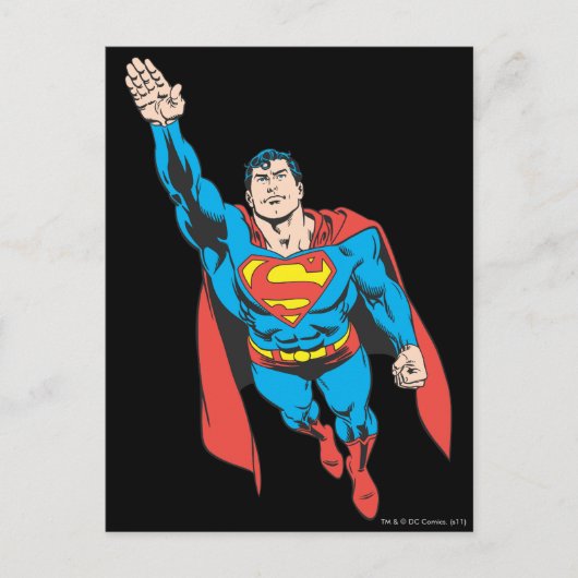 Superman Right Arm Ram Briefkaart (Voorkant)