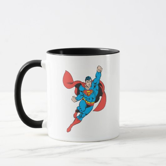 Superman Right Fist Opgerold Mok (Links)