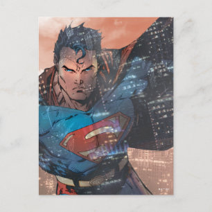 Superman - rood briefkaart