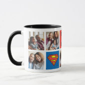 Superman S-Shield | Beste mam fotocollage Mok (Links)