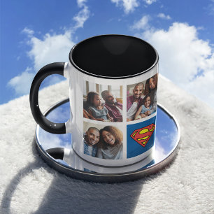 Superman S-Shield   Beste papa fotocollage Mok