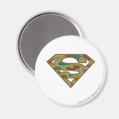 Superman S-Shield | Camouflage Logo Magneet (Voorkant / Achterkant)