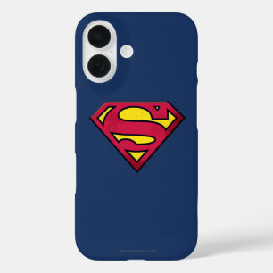 Superman S-Shield   Dirt Logo iPhone 16 Hoesje