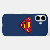 Superman S-Shield | Dirt Logo Case-Mate iPhone Case (Achterkant (horizontaal))