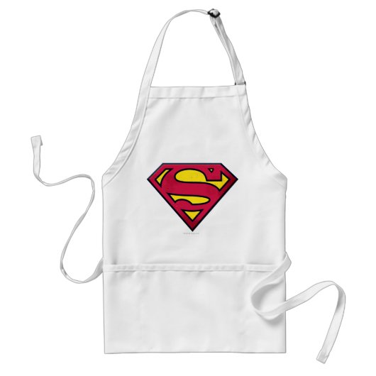Superman S-Shield | Dirt Logo Standaard Schort (Voorkant)
