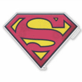 Superman S-Shield | Dirt Logo Sticker (Voorkant)