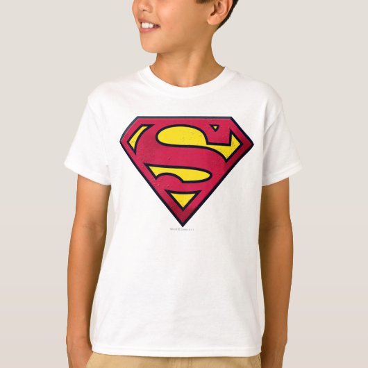 Superman S-Shield | Dirt Logo T-shirt (Voorkant)