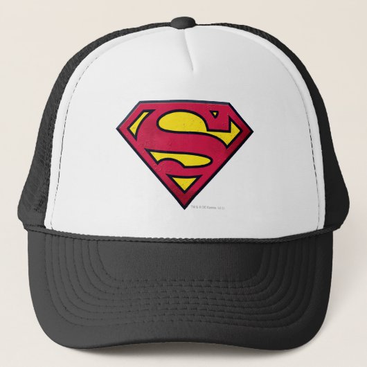 Superman S-Shield | Dirt Logo Trucker Pet (Voorkant)