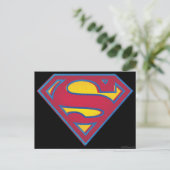 Superman S-Shield | Dot Logo Briefkaart (Staand voorkant)