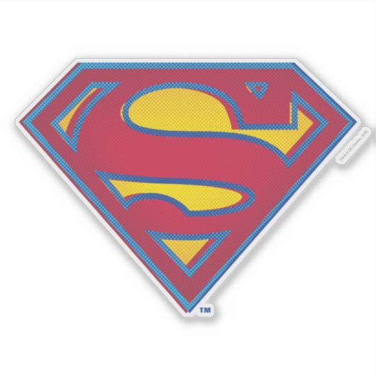 Superman S-Shield | Dot Logo Sticker (Voorkant)