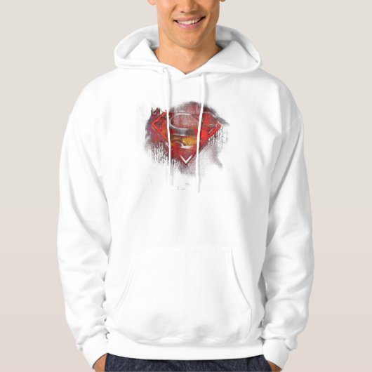 Superman S-Shield | Gedopte Logo Hoodie (Voorkant)