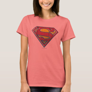 Superman S-Shield   Gedrukte Logo T-shirt