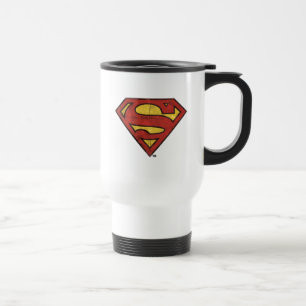 Superman S-Shield   Grunge Logo Reisbeker