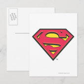 Superman S-Shield | Klassieke Logo Briefkaart (Voorkant / Achterkant)