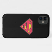 Superman S-Shield | Klassieke Logo Case-Mate iPhone Case (Achterkant (horizontaal))