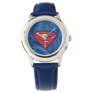 Superman S-Shield Klassieke Logo Horloge