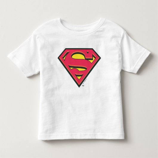 Superman S-Shield | Klassieke Logo Kinder Shirts (Voorkant)