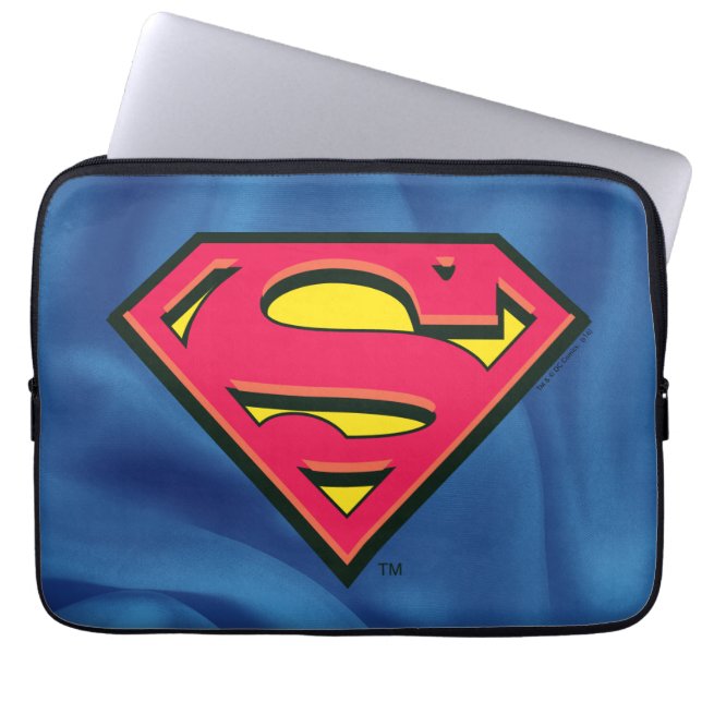 Superman S-Shield | Klassieke Logo Laptop Sleeve (Voorkant)