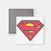 Superman S-Shield | Klassieke Logo Magneet (Voorkant / Achterkant)