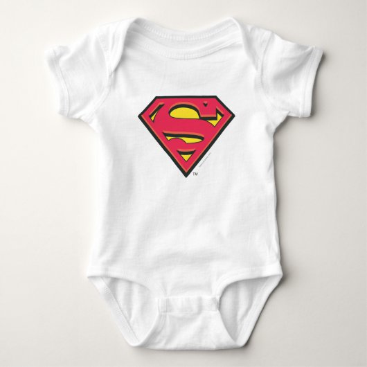 Superman S-Shield | Klassieke Logo Romper (Voorkant)