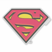 Superman S-Shield | Klassieke Logo Sticker (Voorkant)