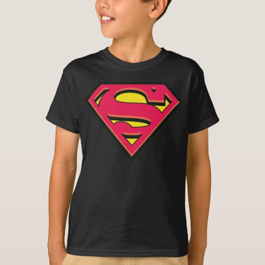 Superman S-Shield| Klassieke Logo T-shirt (Voorkant)